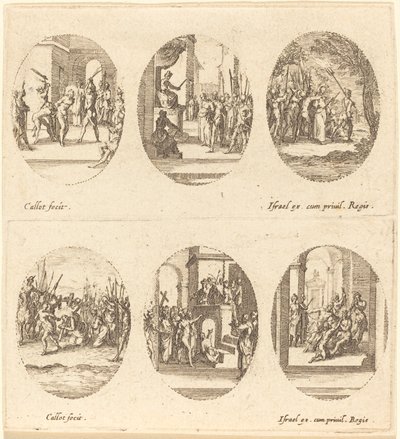 Lidenskabens mysterier, ca. 1631. af Jacques Callot