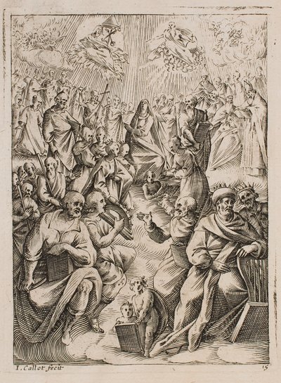 Paradis, fra serien »Billeder fra Rom« af Jacques Callot