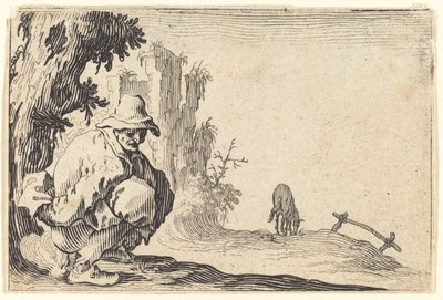 Bondens afføring af Jacques Callot