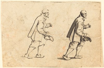 Bonde med Hat i Haand af Jacques Callot