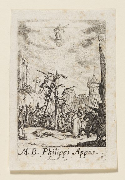 Apostlen Filip (Philippi Appos.) af Jacques Callot