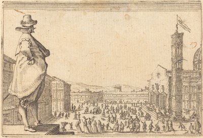 Piazza del Duomo, Firenze af Jacques Callot