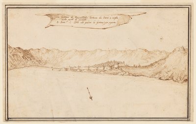 Planometrisk udsigt over Mazachebir af Jacques Callot