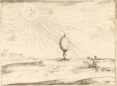 Solens stråler af Jacques Callot
