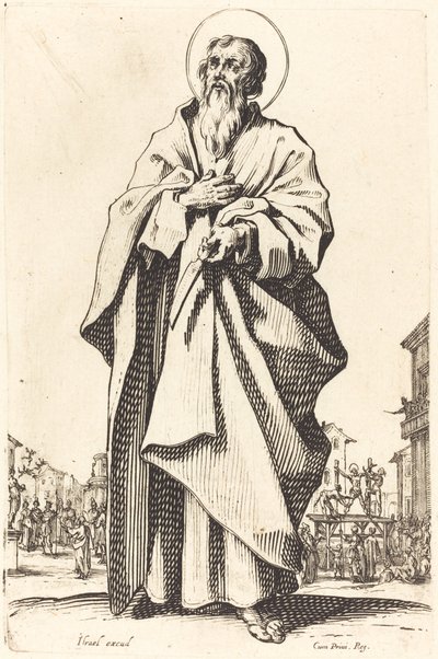 Sankt Bartolomæus af Jacques Callot
