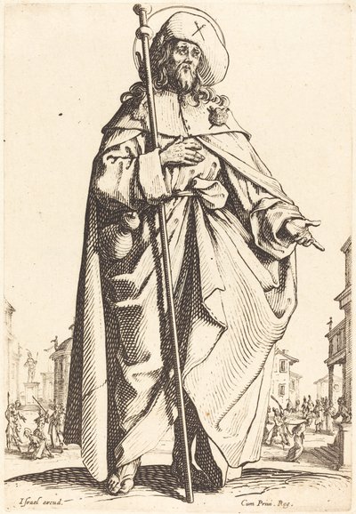 Sankt Jakob den Store af Jacques Callot