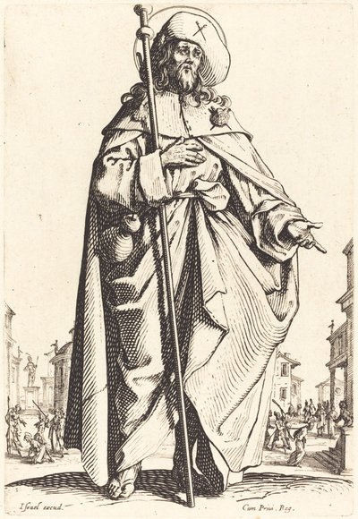Sankt Jakob den Store af Jacques Callot