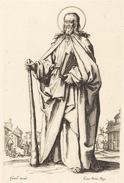 Sankt Jakob den Yngre af Jacques Callot