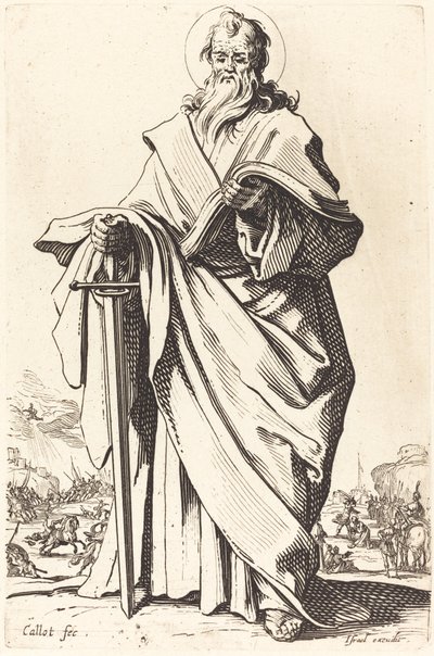 Saint Paul, udgivet 1631. af Jacques Callot