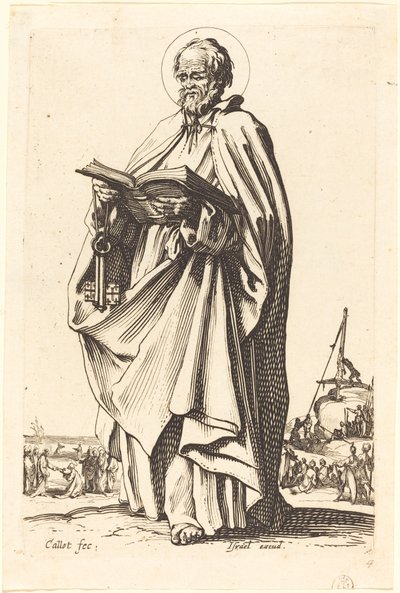 Sankt Peter af Jacques Callot
