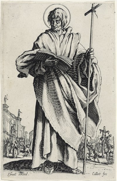 Sankt Filip fra De store apostle, 1631 af Jacques Callot