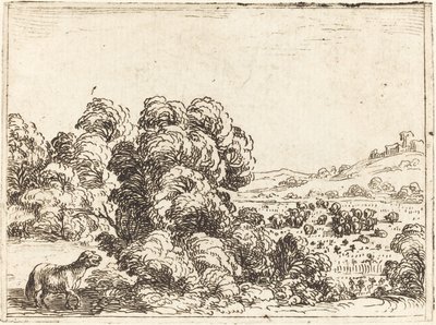 Får kalder lam af Jacques Callot