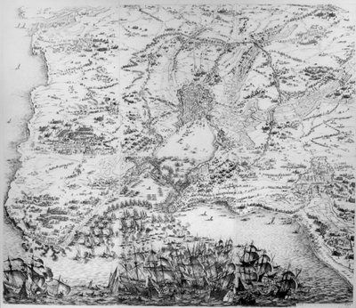 La Rochelles sejre af Jacques Callot
