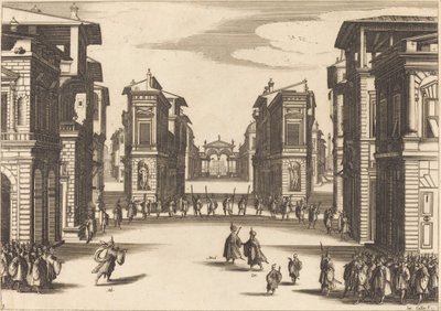 Soliman, akt III, af Jacques Callot