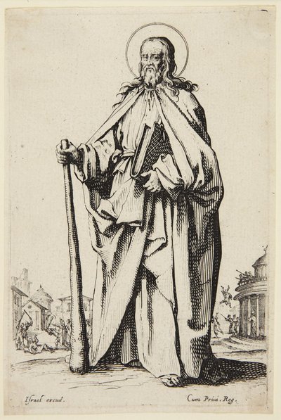 Sankt Jakob den Yngre af Jacques Callot