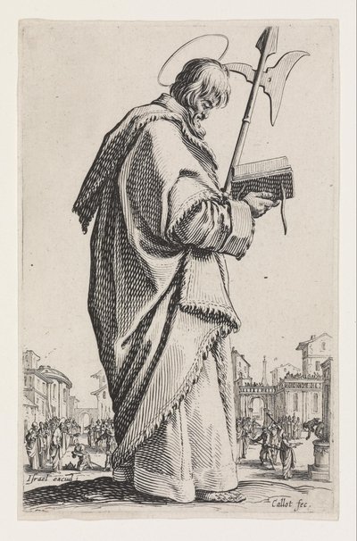 Sankt Mattias af Jacques Callot