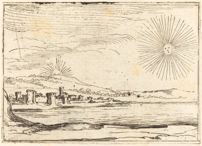 Solen står op, 1628. af Jacques Callot