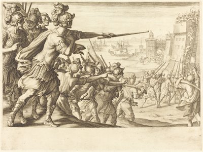 Optagelse af knogler af Jacques Callot