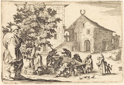 Værtshus, ca. 1622. af Jacques Callot