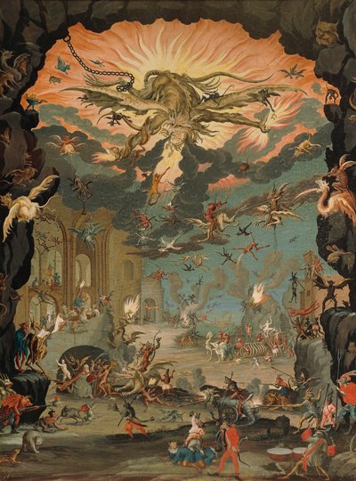 Sankt Antonius fristelse, af Jacques Callot (1592-1635) af Jacques Callot