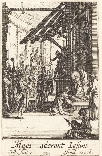 Magiernes tilbedelse af Jacques Callot