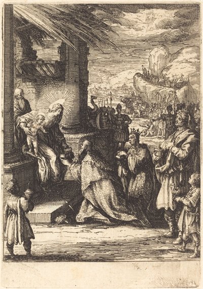 Magiernes tilbedelse af Jacques Callot