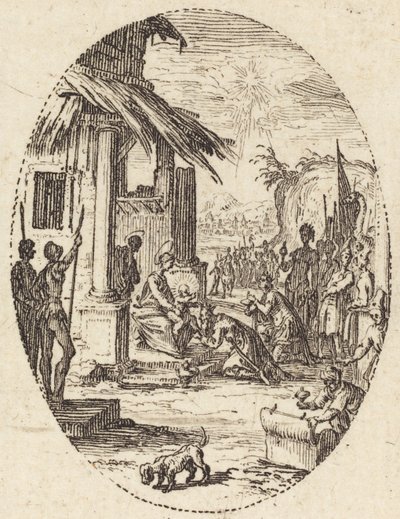 Magiernes tilbedelse af Jacques Callot