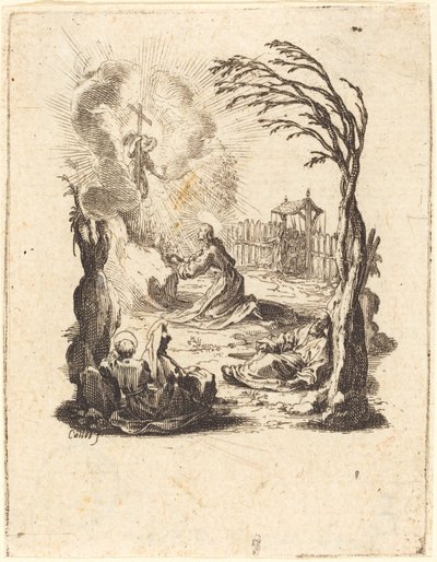 Kvalen i haven af Jacques Callot