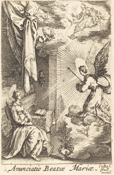 Bebudelsen, i eller efter 1630. af Jacques Callot