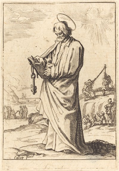 Apostlen Peter af Jacques Callot