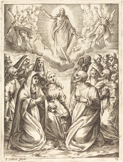 Himmelfarten af Jacques Callot