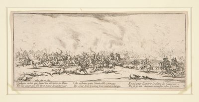 The Battle, fra The Miseries and Disasters of War af Jacques Callot