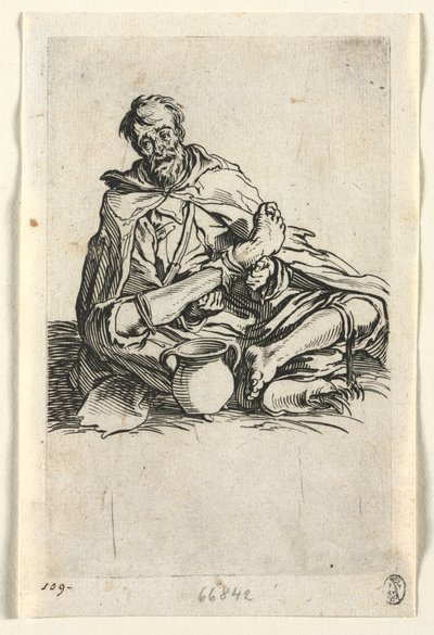 Tiggerne: Malingerer, ca. 1623. af Jacques Callot