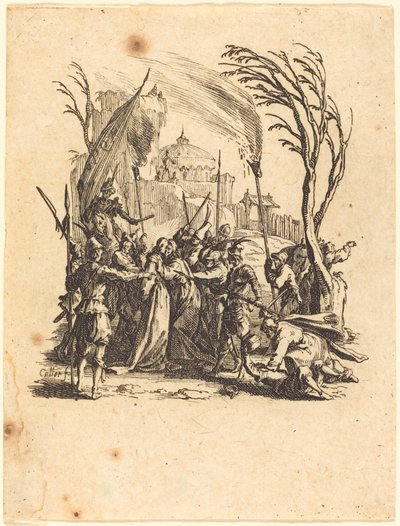 Forræderiet, ca. 16241625. af Jacques Callot
