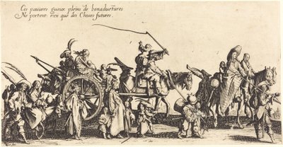 The Bohemians Marching: The Rear Guard af Jacques Callot