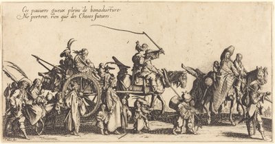 The Bohemians Marching: The Rear Guard af Jacques Callot