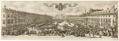 The Carrière, eller Rue Neuve, ved Nancy (The New Street) af Jacques Callot