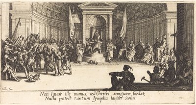 Dødsdommen af Jacques Callot