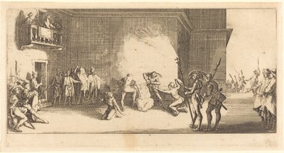 Kroningen med Torne af Jacques Callot