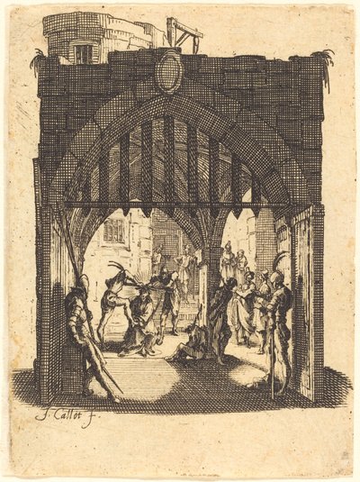 Kroningen med Torne af Jacques Callot