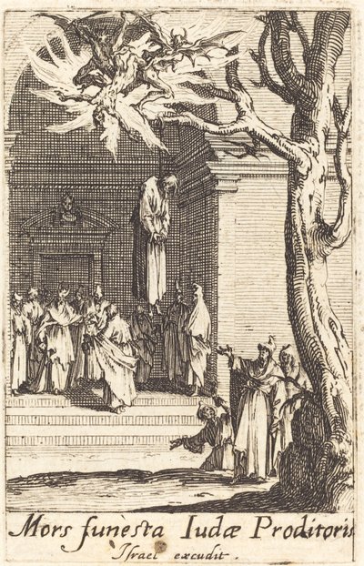 Judas død af Jacques Callot