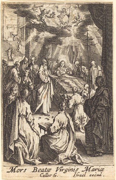 Jomfruens død af Jacques Callot