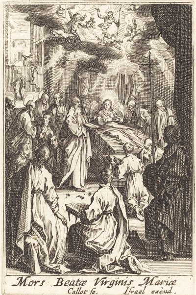 Jomfruens død, i eller efter 1630. af Jacques Callot