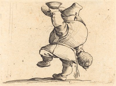 Drikkeren, set bagfra af Jacques Callot