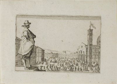 Duomoen i Firenze, fra The Caprices af Jacques Callot