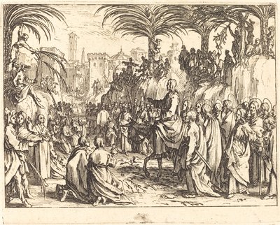 Indtoget i Jerusalem af Jacques Callot