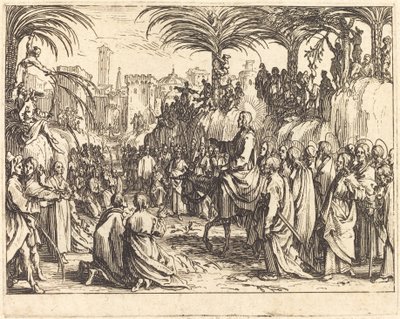 Indtoget i Jerusalem af Jacques Callot