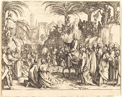 Indtoget i Jerusalem af Jacques Callot