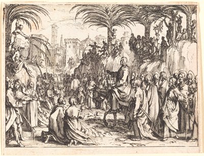 Indtoget i Jerusalem af Jacques Callot