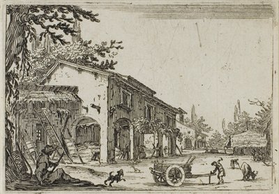 Fabrikken, fra The Caprices af Jacques Callot